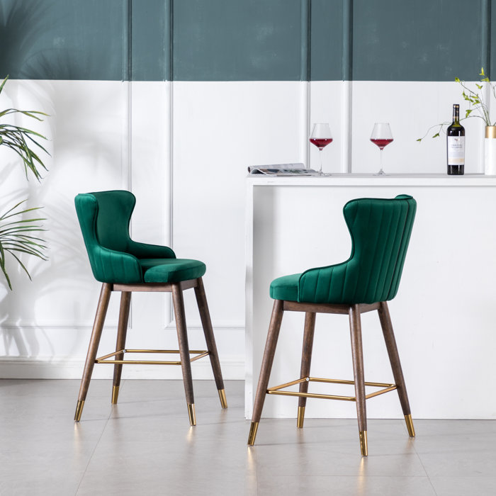 Everly Quinn Villanueva Counter & Bar Stool & Reviews Wayfair
